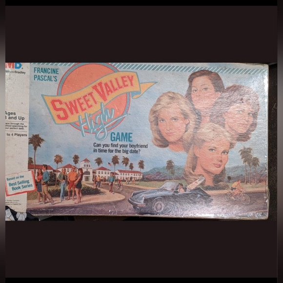 Sweet Valley High Board Game 1988 - Picture 1 of 4